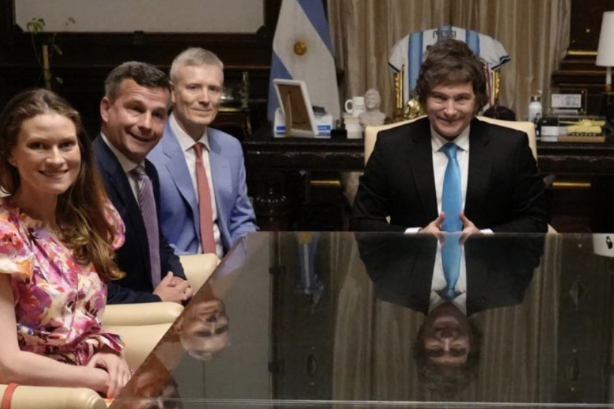 Who funded David Seymour's trip to Argentina?