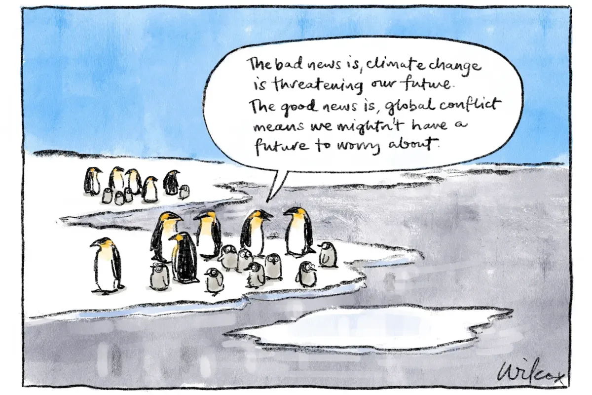 What if there was a war and no-one came?