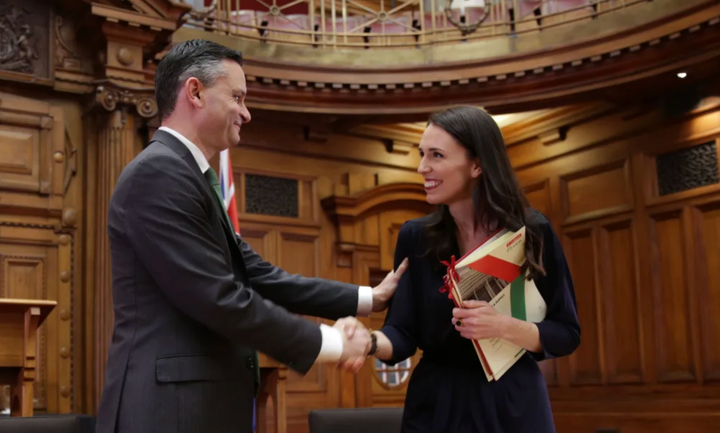 Jacinda Ardern and James Shaw ultimately effective